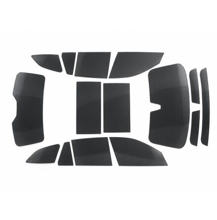 Film solaire pr�d�coup� pour les vitres s�lectionn�es du v�hicule.
